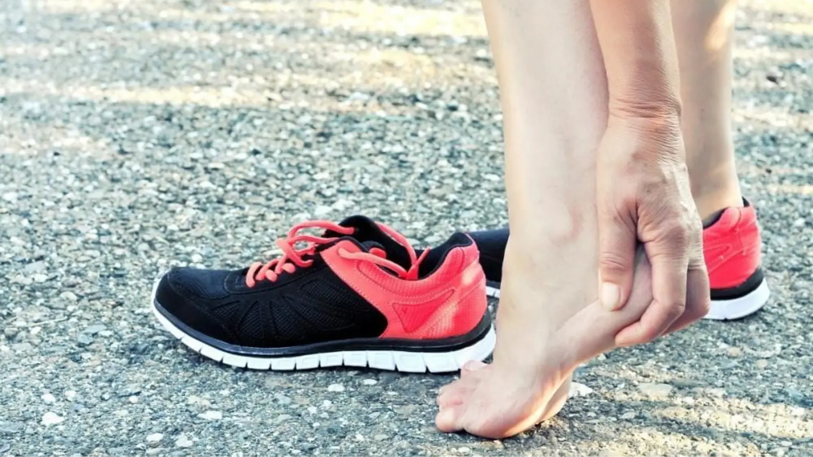 Feet Suffering From Improper Fitting Shoes