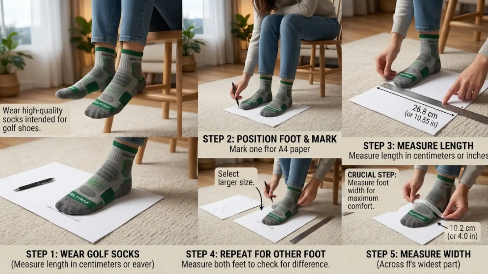 Step-by-Step Guide For Accurate Foot Size