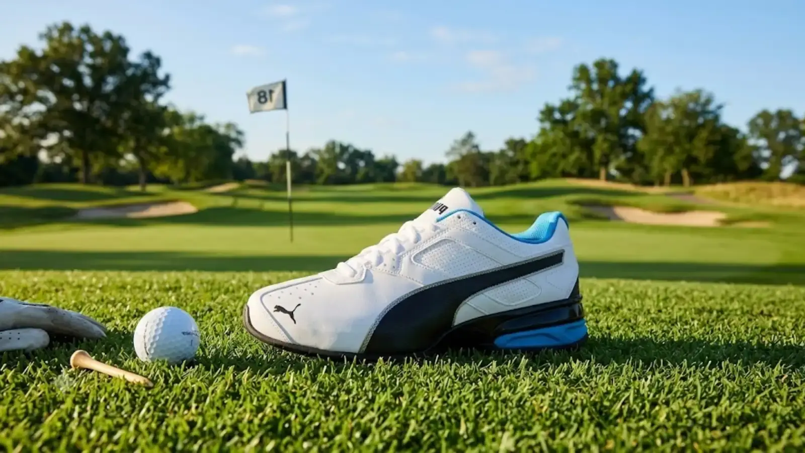 PUMA Men's Tazon 6 golf sneakers