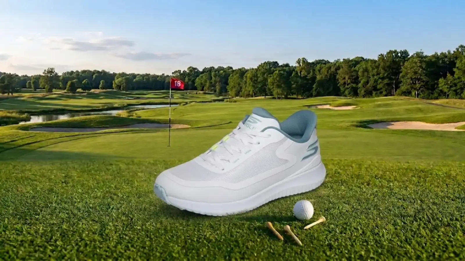 Skechers Men’s Flite spikeless golf shoes