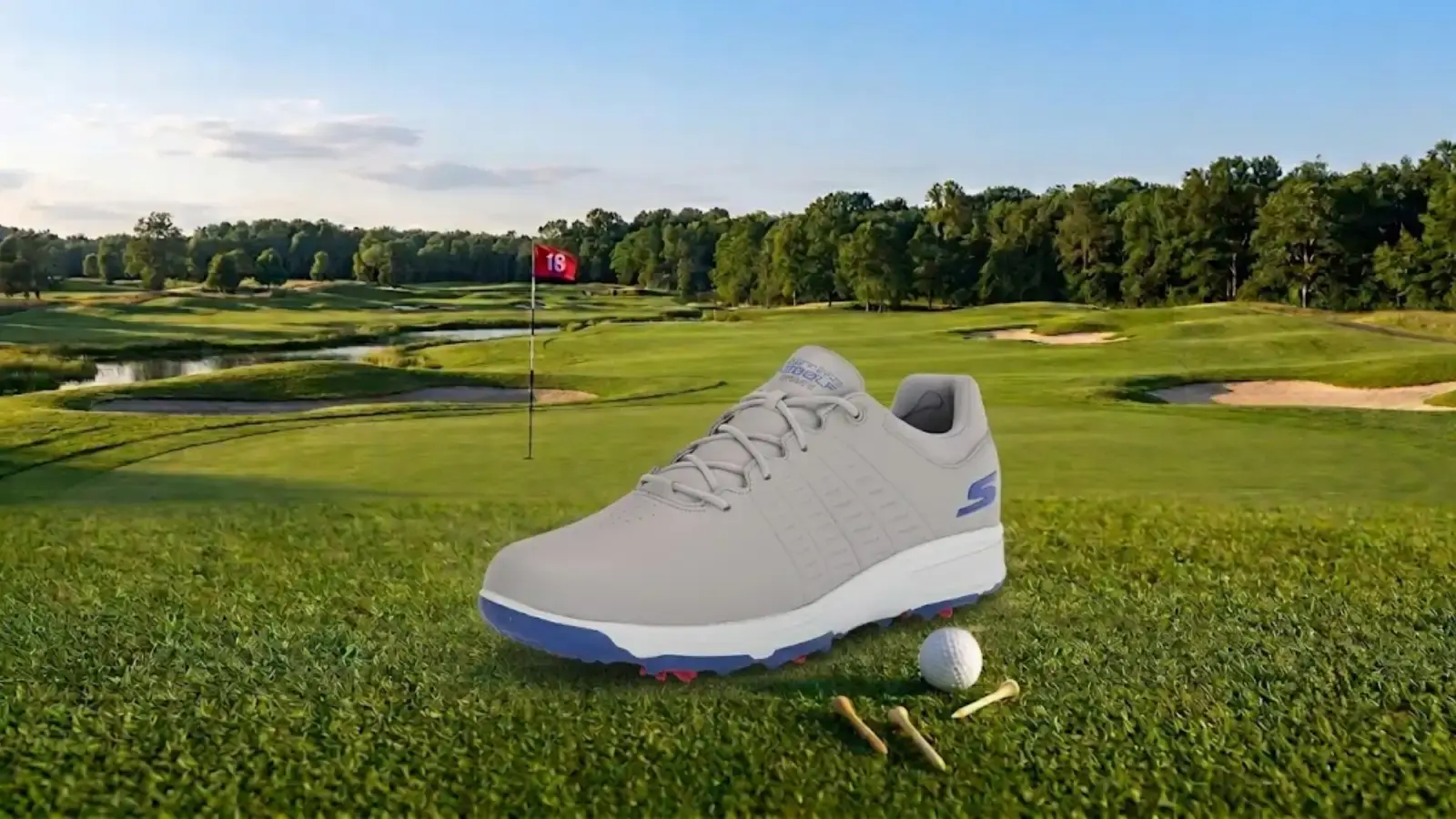 Skechers Men's Torque waterproof golf shoe