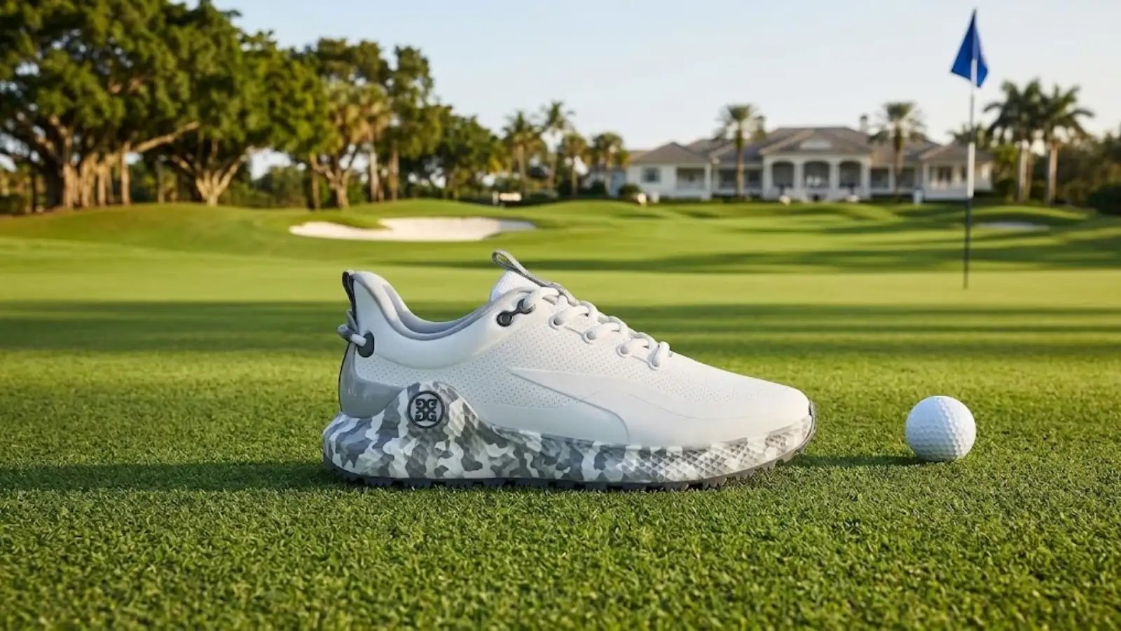 G/FORE Men's MG4+ O2 Camo Golf Shoes