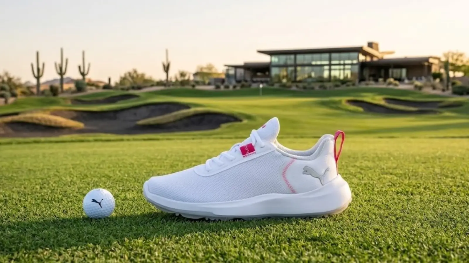 Puma Fusion Crush Sport Junior ShoesJunior Puma Fusion Crush breathable golf shoes