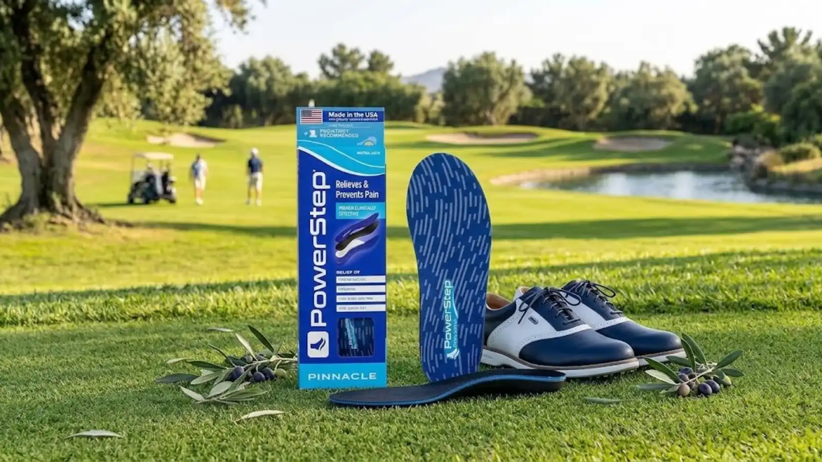 PowerStep Pinnacle Arch Support Shoe Insoles