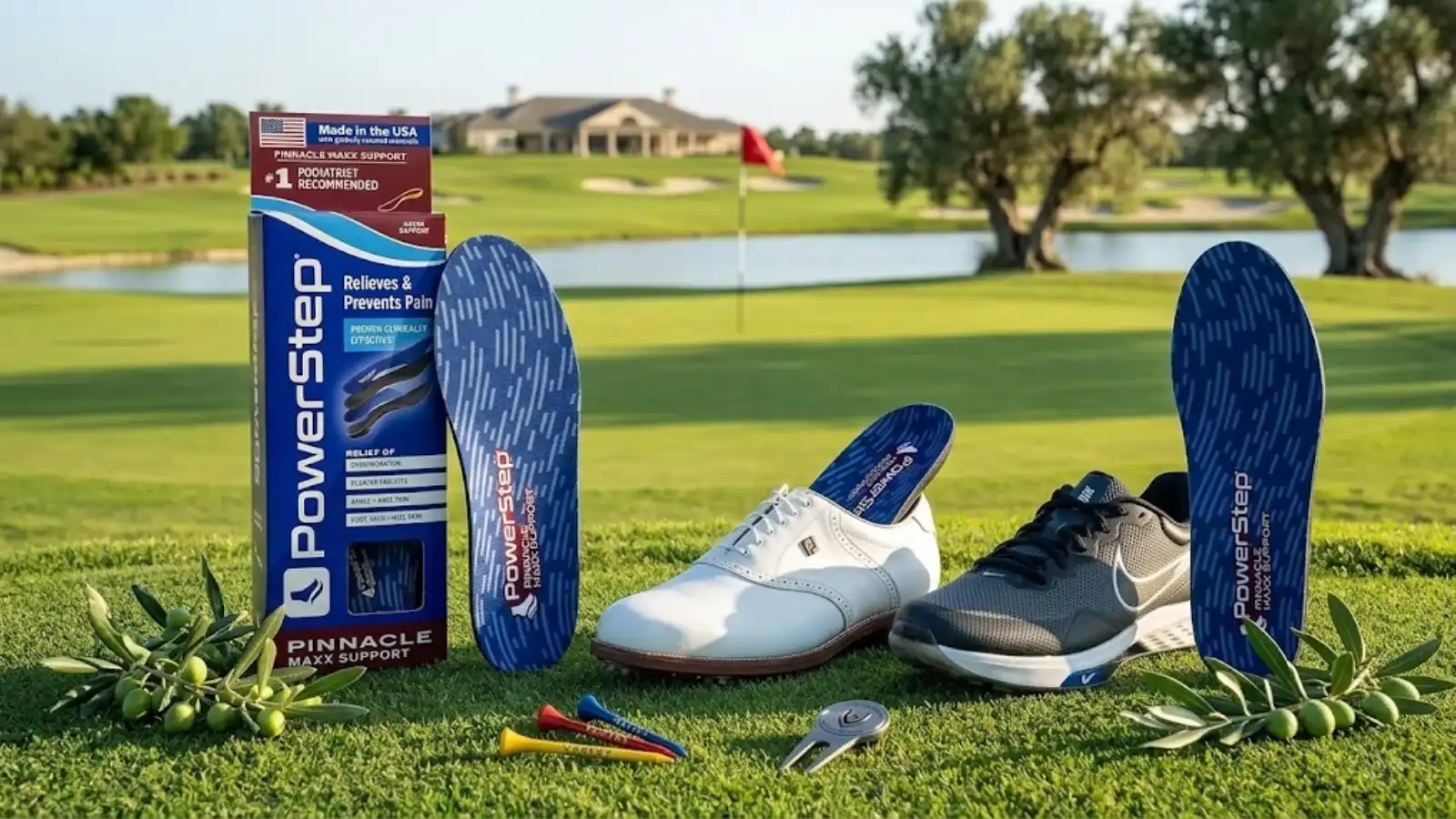 PowerStep Pinnacle Maxx Support Shoe Insoles