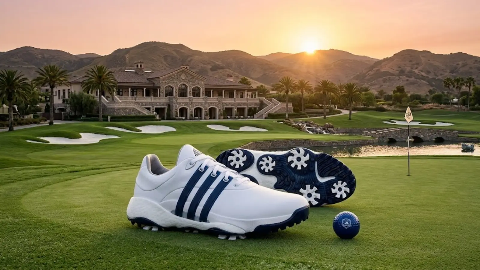 Adidas Mens Tour360 22 Golf Shoes